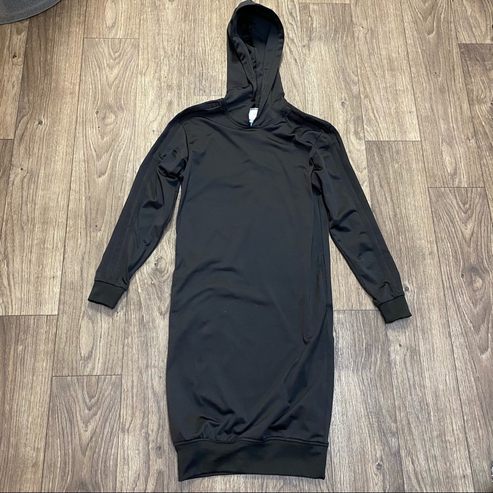 ADIDAS JEREMY SCOTT EDITION HOODIE DRESS, SIZE S